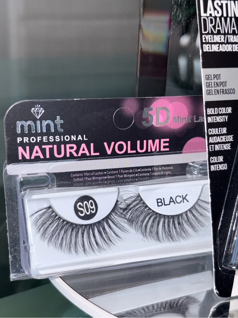 Maybelline Lasting Drama Gel Eyeliner + 5D Mink Lashes